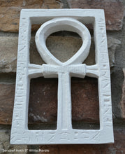 Load image into Gallery viewer, Egyptian Senebef Ankh Sculpture carving wall plaque 9" www.Neo-Mfg.com home decor d28