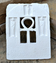 Load image into Gallery viewer, History Egyptian Stele for Senebef and Ipta Artifact Carved Sculpture Statue 17" Tall www.Neo-Mfg.com Museum reproduction