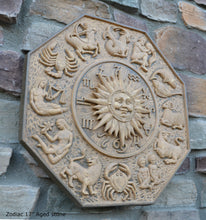Load image into Gallery viewer, Zodiac Sculptural wall relief plaque home decor 17" www.Neo-Mfg.com