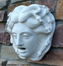 Load image into Gallery viewer, Medusa Mask Greece museum sculpture Artifact bust plaque www.Neo-Mfg.com 12"
