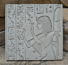 Load image into Gallery viewer, Egyptian Horemheb tomb Chapel Sculpture Artifact Sculpture 13" Wall plaque fragment www.Neo-Mfg.com museum reproduction