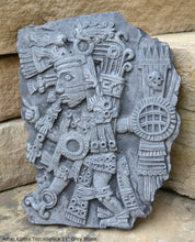 Load image into Gallery viewer, History Aztec Maya Artifact Carved Tezcatlipoca Sculpture Statue 11" Tall www.Neo-Mfg.com Wall art Codex m8