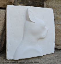 Load image into Gallery viewer, History Egyptian Bastat Cat Votive Sculptural wall relief bust Neo-Mfg 5.5" home decor k23