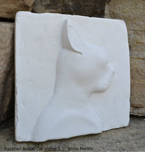 Load image into Gallery viewer, History Egyptian Bastat Cat Votive Sculptural wall relief bust Neo-Mfg 5.5" home decor k23