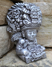 Load image into Gallery viewer, History Aztec Maya Mesoamerica God of Corn Zapotec Deity Vessel Sculpture Statue www.Neo-Mfg.com 8"