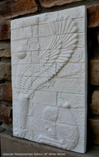 Load image into Gallery viewer, Assyrian Mesopotamian Winged sphinx palace of Darius the Great at Susa wall plaque art Sculpture 19&quot; www.Neo-Mfg.com Museum reproduction
