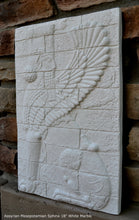 Load image into Gallery viewer, Assyrian Mesopotamian Winged sphinx palace of Darius the Great at Susa wall plaque art Sculpture 19" www.Neo-Mfg.com Museum reproduction
