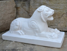 Load image into Gallery viewer, Assyrian Lion De Susa Suse Sculpture statue 7" www.Neo-Mfg.com Museum reproduction