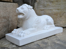 Load image into Gallery viewer, Assyrian Lion De Susa Suse Sculpture statue 7" www.Neo-Mfg.com Museum reproduction