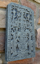 Load image into Gallery viewer, History Aztec Mayan sarcophagus of king K’inich Janaab’ Pakal wall plaque art 8.5" www.Neo-Mfg.com g6