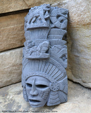 Load image into Gallery viewer, History Aztec Maya Artifact mask Chacmool Sculpture Statue 8.5" Tall www.Neo-Mfg.com home decor art