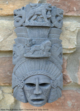 Load image into Gallery viewer, History Aztec Maya Artifact mask Chacmool Sculpture Statue 8.5" Tall www.Neo-Mfg.com home decor art