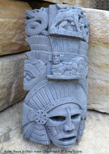 Load image into Gallery viewer, History Aztec Maya Artifact mask Chacmool Sculpture Statue 8.5" Tall www.Neo-Mfg.com home decor art