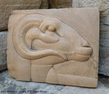Load image into Gallery viewer, Egyptian Ram fragment Sculpture reproduction art 8.5" www.Neo-Mfg.com Museum Reproduction g10
