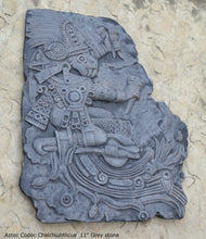Load image into Gallery viewer, History Aztec Maya Chalchiuhtlicue Artifact Carved Rite Sun Stone Sculpture Statue 11" Tall www.Neo-Mfg.com Codex m7