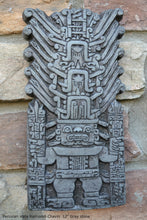 Load image into Gallery viewer, Incan Peruvian stela Raimondi Chavín Sculptural wall relief plaque 10" www.Neo-Mfg.com home decor j9