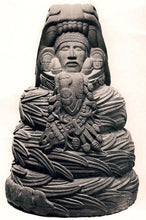 Load image into Gallery viewer, Aztec Mayan Quetzalcoatl winged serpent statue sculpture Artifact Carved Sculpture Statue 8" www.Neo-Mfg.com Museum reproduction