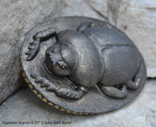 Load image into Gallery viewer, History Egyptian Scarab Sculpture Statue 5.25" www.Neo-Mfg.com