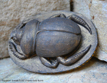 Load image into Gallery viewer, History Egyptian Scarab Sculpture Statue 5.25" www.Neo-Mfg.com