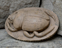Load image into Gallery viewer, History Egyptian Scarab Sculpture Statue 5.25" www.Neo-Mfg.com