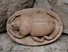 Load image into Gallery viewer, History Egyptian Scarab Sculpture Statue 5.25" www.Neo-Mfg.com