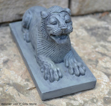 Load image into Gallery viewer, Assyrian Lion De Susa Suse Sculpture statue 7" www.Neo-Mfg.com Museum reproduction