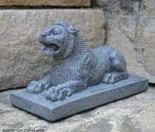 Load image into Gallery viewer, Assyrian Lion De Susa Suse Sculpture statue 7" www.Neo-Mfg.com Museum reproduction