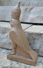 Load image into Gallery viewer, History Egyptian Horus Protecting King Nectanebo II www.Neo-Mfg.com 17" Home decor Rare