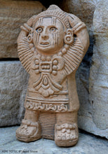 Load image into Gallery viewer, History Aztec Maya Mesoamerica Zapotec Xipe Totec Deity Sculpture Statue wall plaque www.Neo-Mfg.com 8" museum replica k36