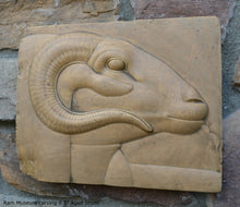 Load image into Gallery viewer, Egyptian Ram fragment Sculpture reproduction art 8.5" www.Neo-Mfg.com Museum Reproduction g10