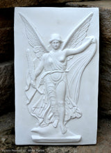Load image into Gallery viewer, Roman Greek Victory Peonion Olympia Fragment Sculptural wall relief plaque www.Neo-Mfg.com 10" home decor d7