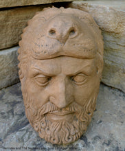Load image into Gallery viewer, Hercules and The Nemean Lion bust Sculpture 12" www.Neo-Mfg.com home decor Museum Reproduction