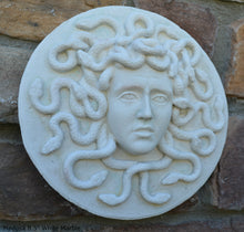 Load image into Gallery viewer, Roman Greek Medusa Sculptural wall relief plaque www.Neo-Mfg.com 8.5" Museum reproduction n11