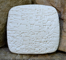 Load image into Gallery viewer, Cuneiform Bill sale of a male slave and a building in Shuruppak Sumerian tablet museum replica cuneiform tablet Sculpture www.Neo-Mfg.com C5
