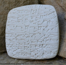 Load image into Gallery viewer, Cuneiform Bill sale of a male slave and a building in Shuruppak Sumerian tablet museum replica cuneiform tablet Sculpture www.Neo-Mfg.com C5