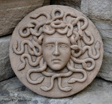 Load image into Gallery viewer, Roman Greek Medusa Sculptural wall relief plaque www.Neo-Mfg.com 8.5" Museum reproduction n11