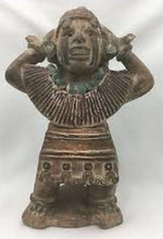 Load image into Gallery viewer, History Aztec Maya Mesoamerica Zapotec Xipe Totec Deity Sculpture Statue wall plaque www.Neo-Mfg.com 8" museum replica k36