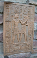 Load image into Gallery viewer, History Egyptian Thoth Thot Protecting Seti I Tomb Artifact Sculpture Statue 17" www.Neo-Mfg.com Museum reproduction