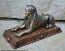 Load image into Gallery viewer, Egyptian Tomb display mount Sculpture Statue Fragment 8.5" www.Neo-Mfg.com j3
