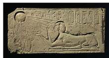 Load image into Gallery viewer, Egyptian Akhenaten as a Sphinx artifact Carved Sculpture Statue 11&quot; ww.Neo-Mfg.com Museum reproduction e2
