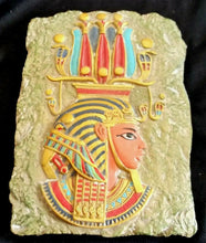 Load image into Gallery viewer, History Egyptian Ramses Ramesses II hemhem crown Plaque Artifact Sculpture 7" www.Neo-Mfg.com k26