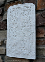 Load image into Gallery viewer, History Aztec Mayan sarcophagus of king K’inich Janaab’ Pakal wall plaque art 18" www.Neo-Mfg.com