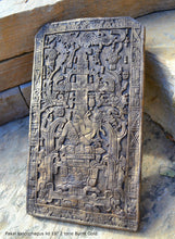 Load image into Gallery viewer, History Aztec Mayan sarcophagus of king K’inich Janaab’ Pakal wall plaque art 18" www.Neo-Mfg.com