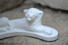 Load image into Gallery viewer, History Egyptian Lion cat Sekhmet Sculptural statue www.Neo-Mfg.com 3.5" Sculpture Museum reproduction