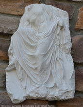 Load image into Gallery viewer, Roman Greek Nike from Acropolis Samothrace Wall High Relief Winged Victory Sculpture Statue 14.5" Tall www.Neo-Mfg.com home decor