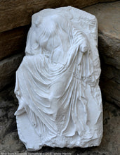 Load image into Gallery viewer, Roman Greek Nike from Acropolis Samothrace Wall High Relief Winged Victory Sculpture Statue 14.5" Tall www.Neo-Mfg.com home decor