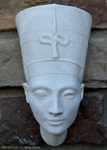 Load image into Gallery viewer, History Egyptian Nefertiti bust Fragment Sculptural wall relief plaque www.Neo-Mfg.com 7.5"