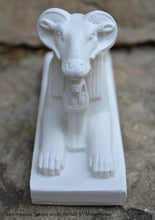 Load image into Gallery viewer, Egyptian Sphinx Ram-Headed Temple Amun Karnak Carving sculpture statue 5" www.Neo-Mfg.com