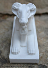 Load image into Gallery viewer, Egyptian Sphinx Ram-Headed Temple Amun Karnak Carving sculpture statue 5" www.Neo-Mfg.com