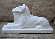 Load image into Gallery viewer, Egyptian Sphinx Ram-Headed Temple Amun Karnak Carving sculpture statue 5" www.Neo-Mfg.com